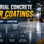 Industrial Concrete Floor Coatings: Systems, Prep, and Downtime
