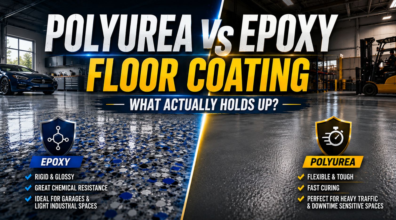 Polyurea vs Epoxy Floor Coating