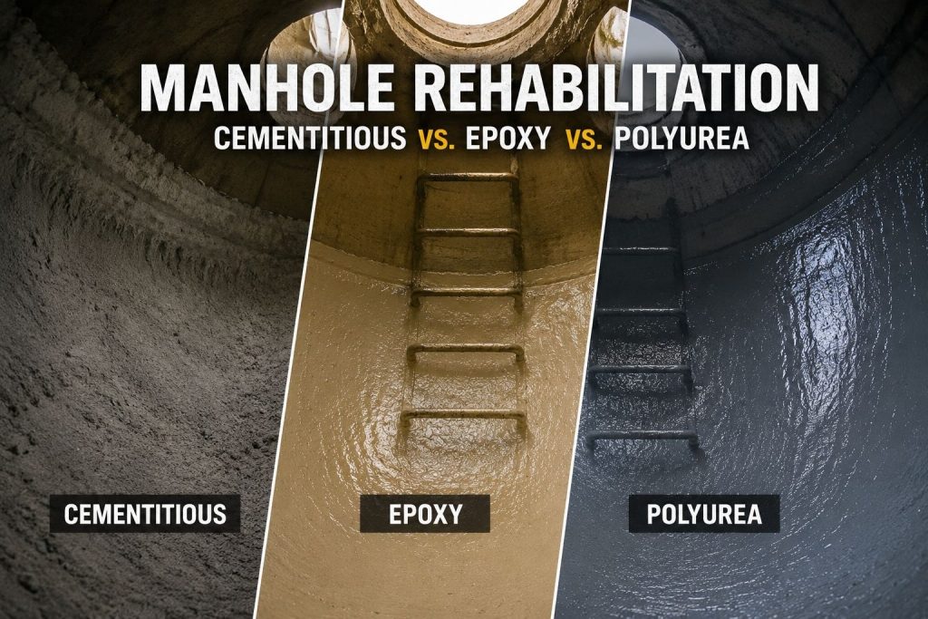 manhole rehabilitation methods